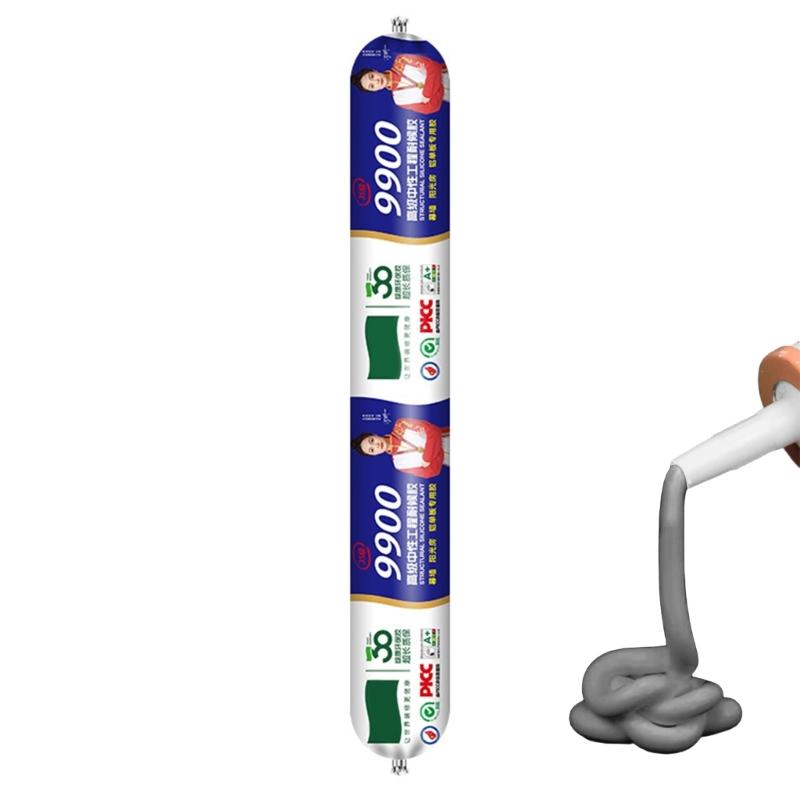 Weather proof Clear Construction Glues Extreme Temperatures Resistant Elastic Sealant For Tiles Aluminum Structures