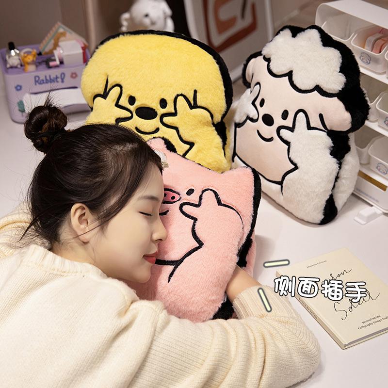 Animal Pillow Sheep Pig Dog Elephant Bunny Plush Toys Stuffed Animal  Doll Room Sofa Decor Easter Soft Pillow Gifts For Kid