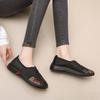 Spring new cloth shoes single shoes middle-aged and elderly women's shoes casual one pedal