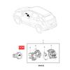 Engine Ignition Start-Stop Switch Push Button for Buick Encore 2017-