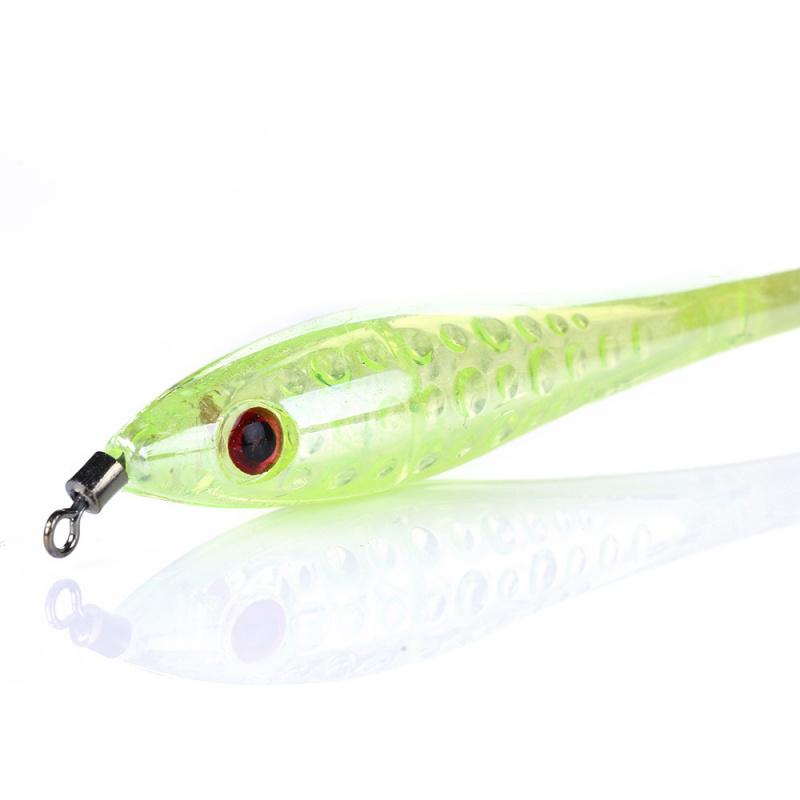Lure Bait Set with Luminous Squid Jigs9.5cm6gSea Fishing Bass and Mandarin Fish Special Bionic Lure with Hook5Set