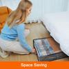 3 Pack Underbed Storage Bags 75L Foldable Clothes Bag Large Capacity Storage Containers With Clear Window Reinforced Handles Zip