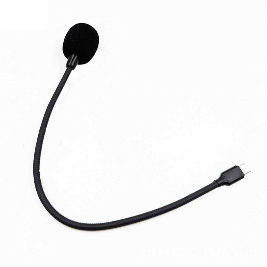 USB/Type C Microphone 360 Degree Adjustable Gooseneck Noise Canceling Technology External Gaming Microphone