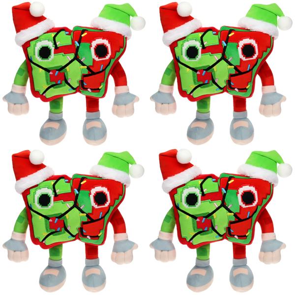 25cm Festive 67 Plush Steal A Brainrot Christmas Doll Anime Peripherals Soft Doll Collection Room Decoration Kid Gifts