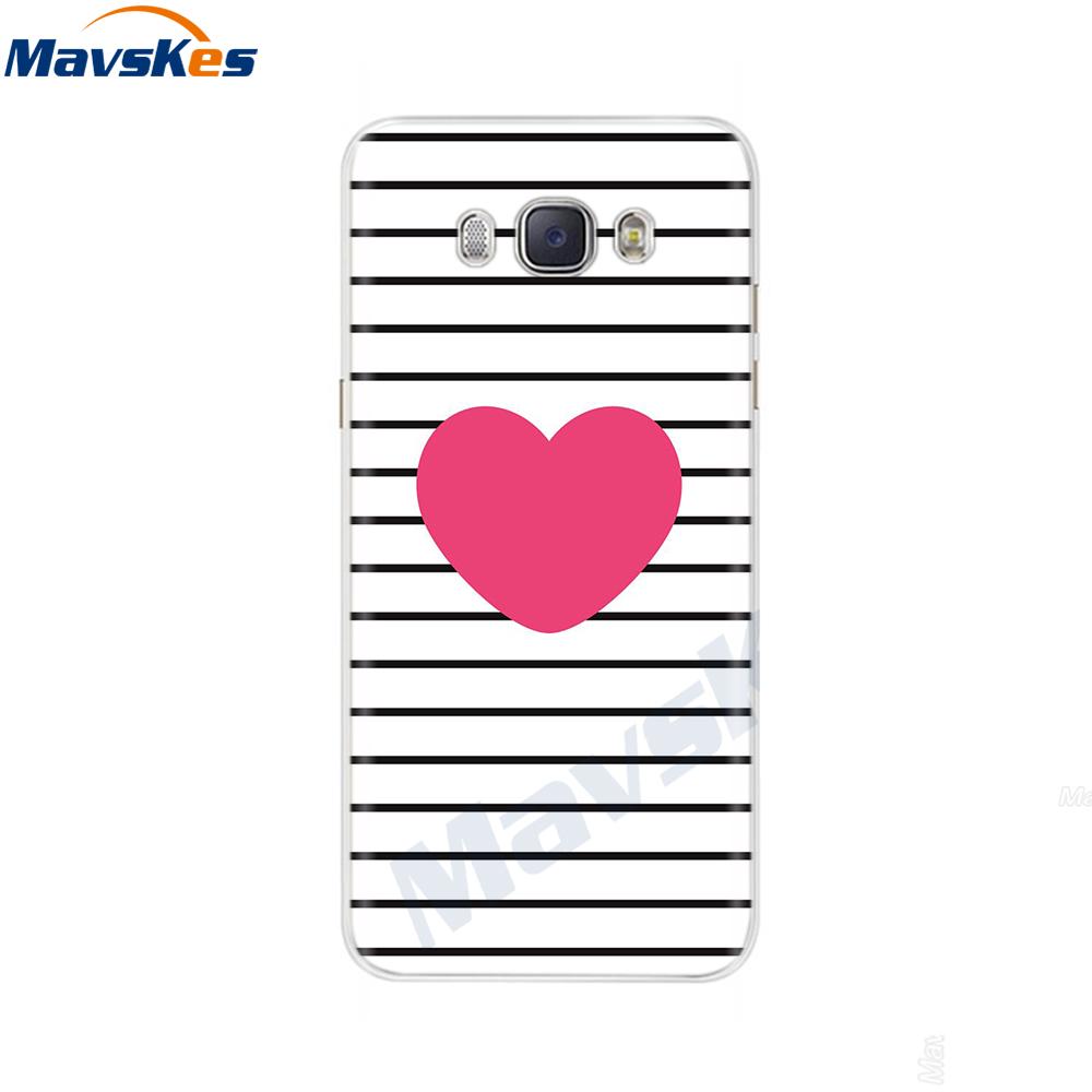 For Samsung J7 2016 Case Print Flower Soft Silicone Back Cover For Samsung J7 2016 TPU Phone Case For Samsung Galaxy J7 2016