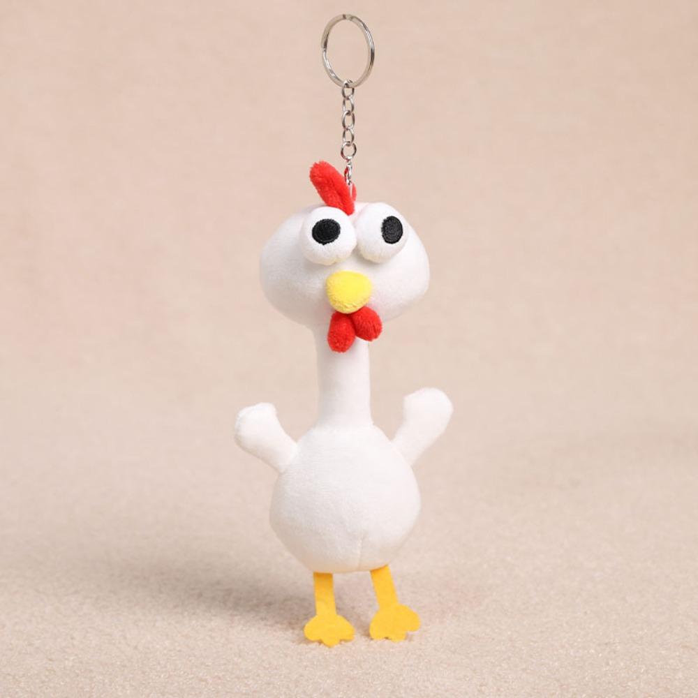 Filled Cartoon Animal Keychain 20 Centimeters Plush Hanging Ornament Bag Charm  Backpack Decoration