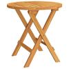 Patio & Garden Tables Bistro Table 46X47 Cm Solid Wood Acacia