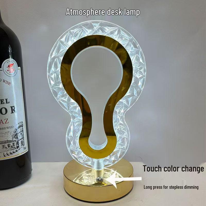Star Moon Night Light: Touch-Activated, Three-Color, Rechargeable Atmosphere Lamp - Perfect Birthday Gift for Bedrooms