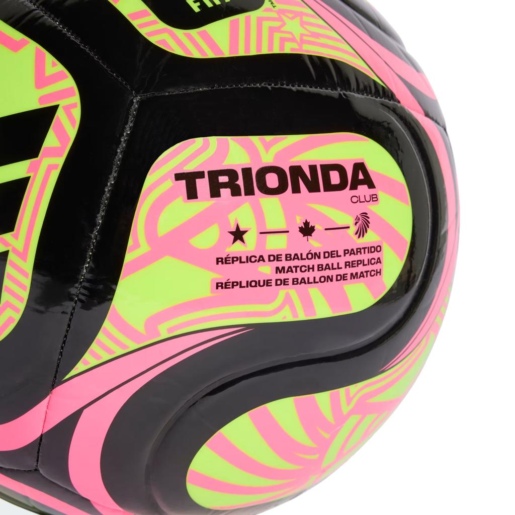 Adidas FIFA World Cup 26 Trionda Club Ball, Unisex Black Football