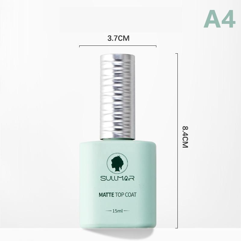 15Ml Nail Polish Bottle Empty Nail Gel Bottle With Brush Glass Nail Beauty Container Vial A4