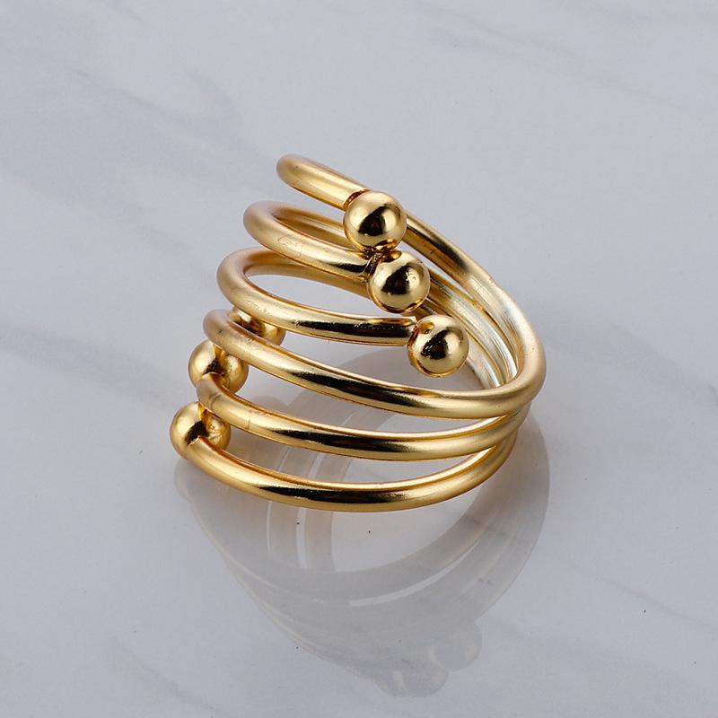 Elegant Metal Napkin Ring for Table Setting Décor