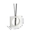 Geometric Shape Aroma Diffuser Bottle Modern Hydroponic Flower Pot Flameless Aroma  Desktop Decor