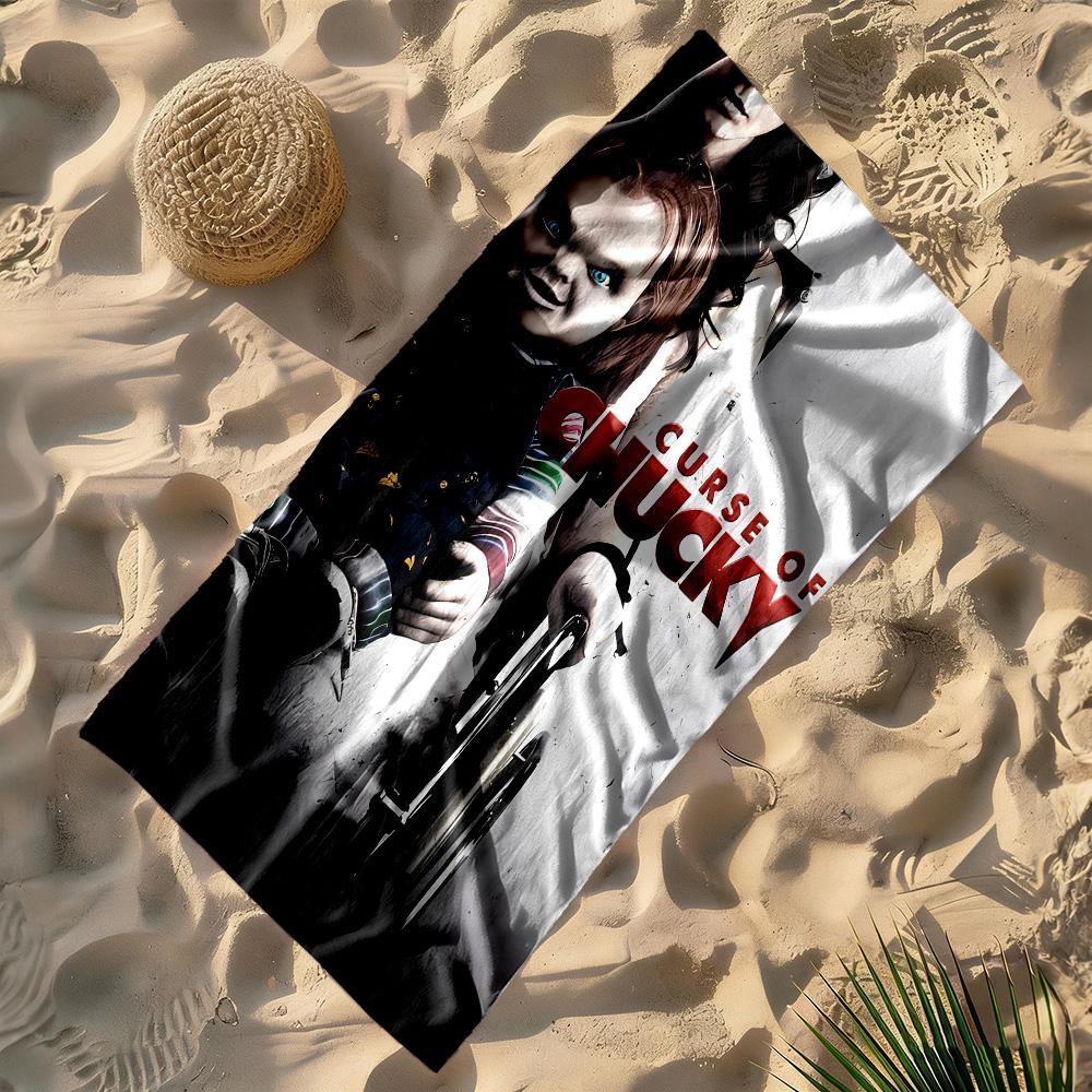 Chucky's Country Adventure Beach Towel Quick-Dry Soft Microfiber Comfortable Lightweight