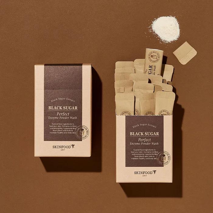 [Black Sugar Mask 15ml Free] Black Sugar Perfect Enzyme Powder Wash (1.2g x 30)