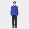 Blue Collar Fine Textured Sweater Blue Cwwaw25807bux