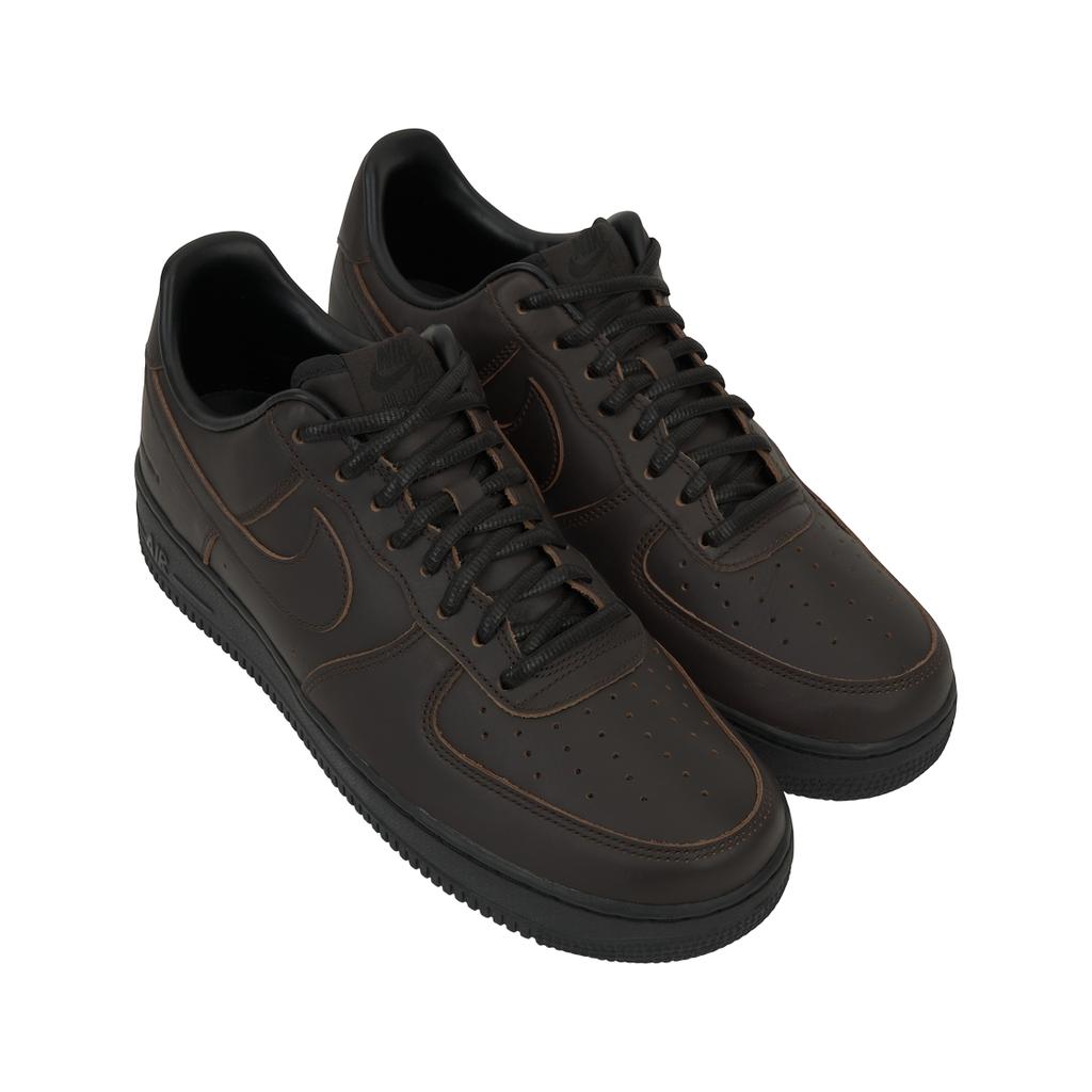 Nike Air Force 1 Low Premium Morseův kód Sametově hnědé Unisex tenisky Sametově hnědá-Černá-Metalická zlatá-Světle britská hnědá IM8056-220