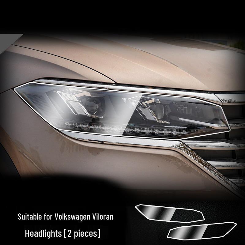 Volkswagen Headlight Film for Teramont X, Tiguan X, Touareg, Tharu, Sagitar, Golf, Viloran, and T-Roc models.