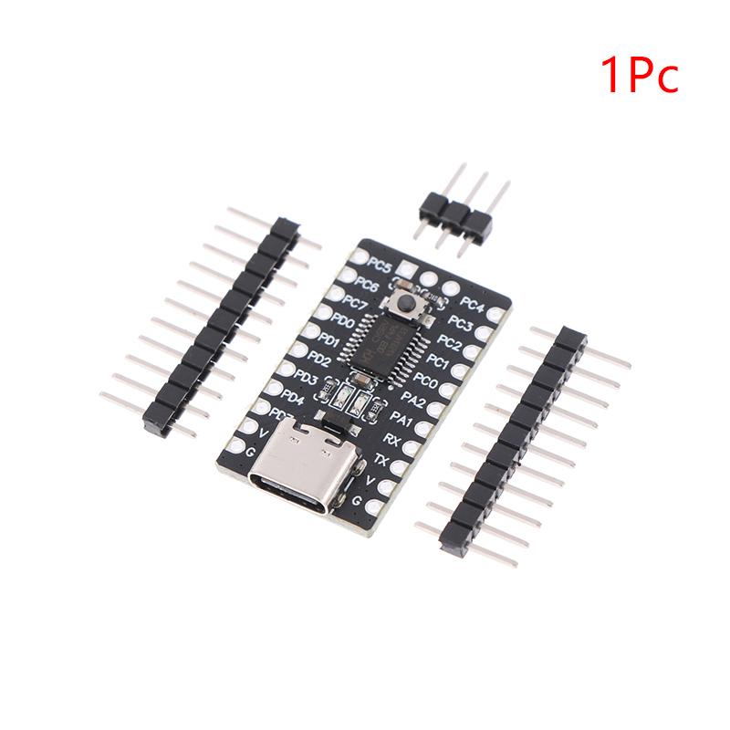 1/3/5Pcs Ch32V003 Development Board Black Board Minimum System Board Core Board Risc-V Ch32V003F4P6 Microcontroller Module