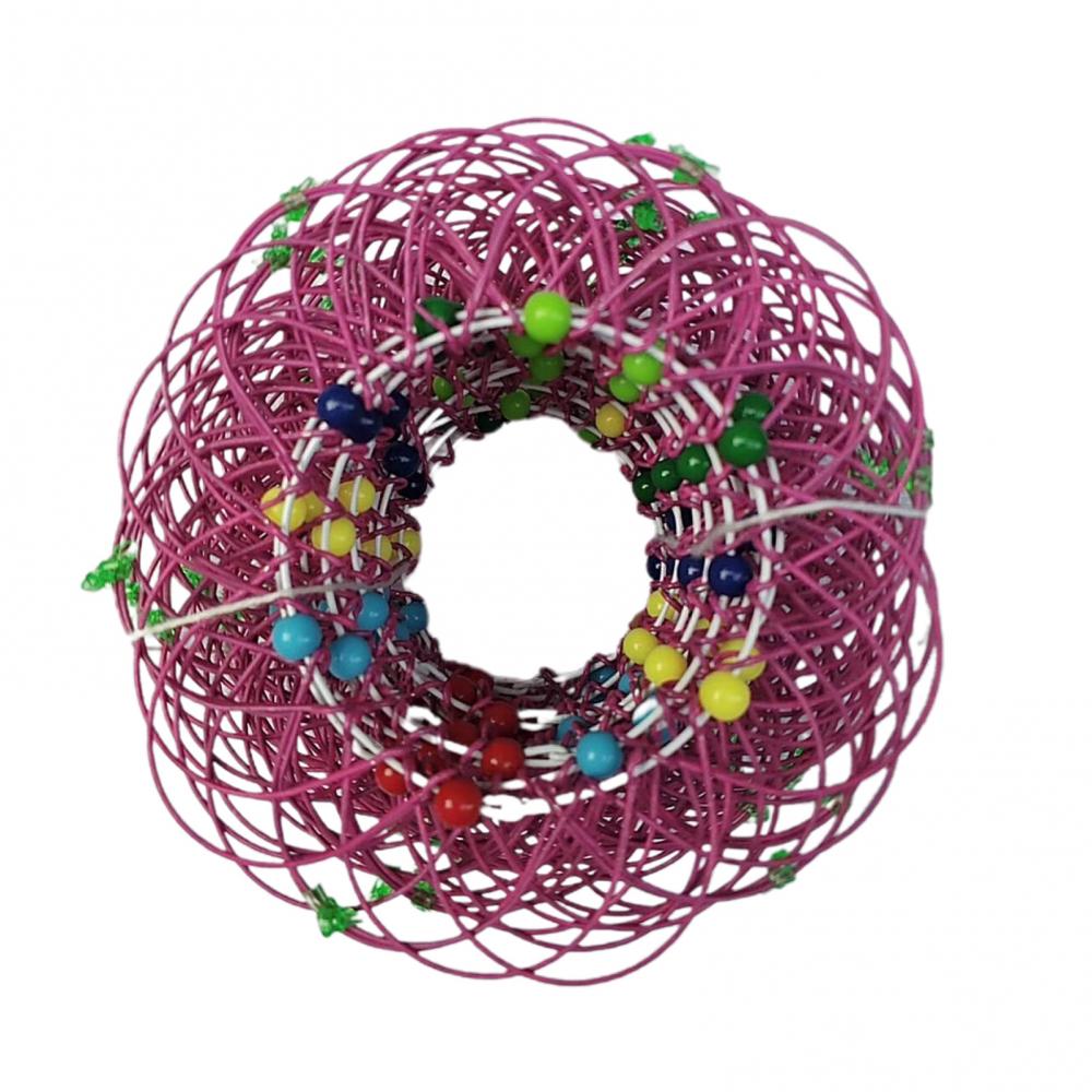 Kids Mandala Antistress Toy Adjustable Thirty-Six Variable Variety Flower Basket Iron Loop Children's Puzzle Decompression Toy