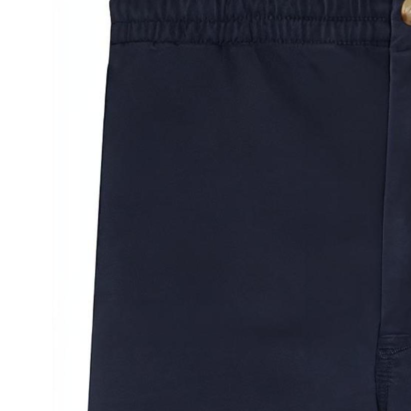 Polo Ralph Lauren SS22 Solid Color Elastic Waist Deck Straight Leg Shorts Men shorts Dark-Blue 710644995-023
