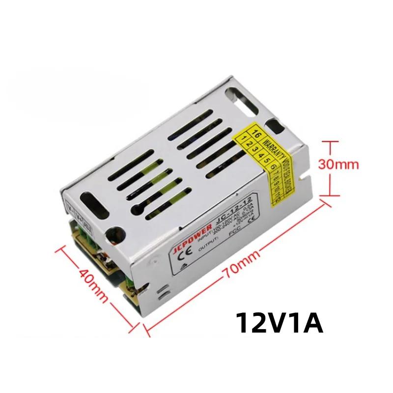 

AC110V/ 220V до DC12V Імпульсний блок живлення 12V Вольт 3A 5A 10A 15A 20A 25A 30A 33A 40A Трансформатор живлення для світлодідного освітлення Адаптер джерела DC12V