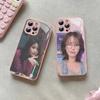 Korean L-Lee Ji Eunes Female Singer For IPhone 14 13 12 Mini 11 Pro XS Max X XR 14 Plus Tempered Glass Cover