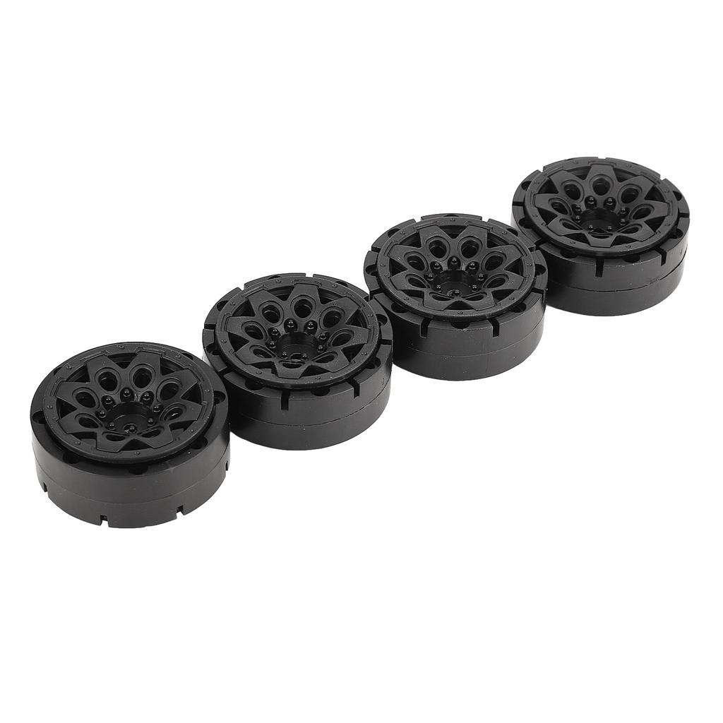 RC Wheel Hub 1.9 Inch Universal Nylon Beadlock Wheel Rim for Traxxas for Axial Scx10 D90 4pcs