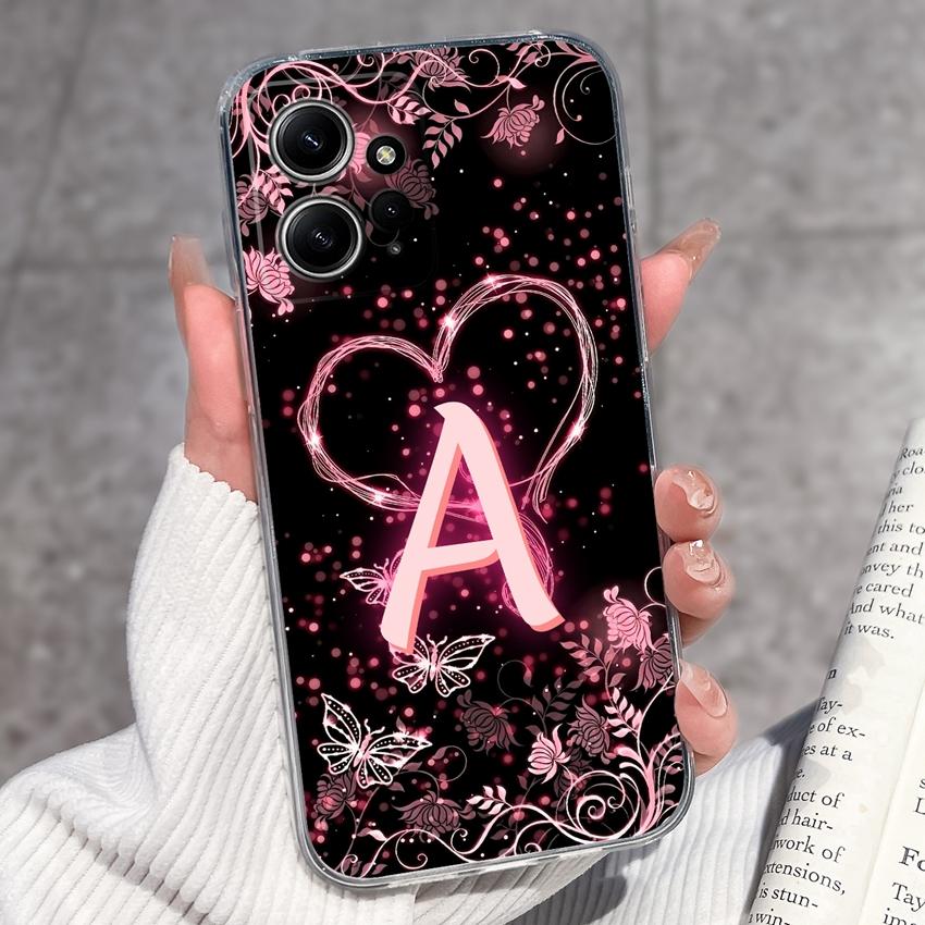 For Redmi Note 12 11 11T Pro Plus 12S 12 Turbo 11S 11SE 5 Plus 5A Pro Phone Cases Star Letters Soft Transparent Silicone Lightweight Back Covers Shell