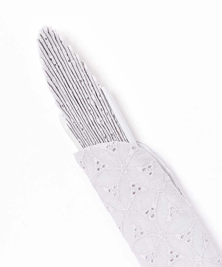 [Hemings] Raffine Folding Fan (White)