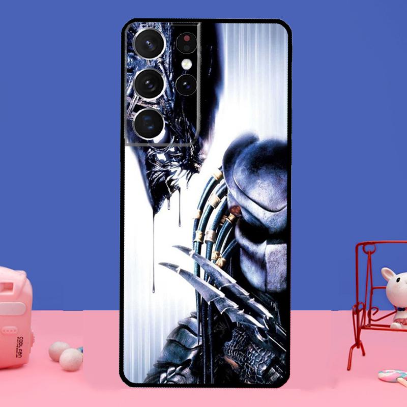 

Alien Predator Case For Samsung Galaxy S21 Note 20 Ultra Note 10 S8 S9 S10 Plus S20 FE Soft Phone Cover Galaxy Note 10