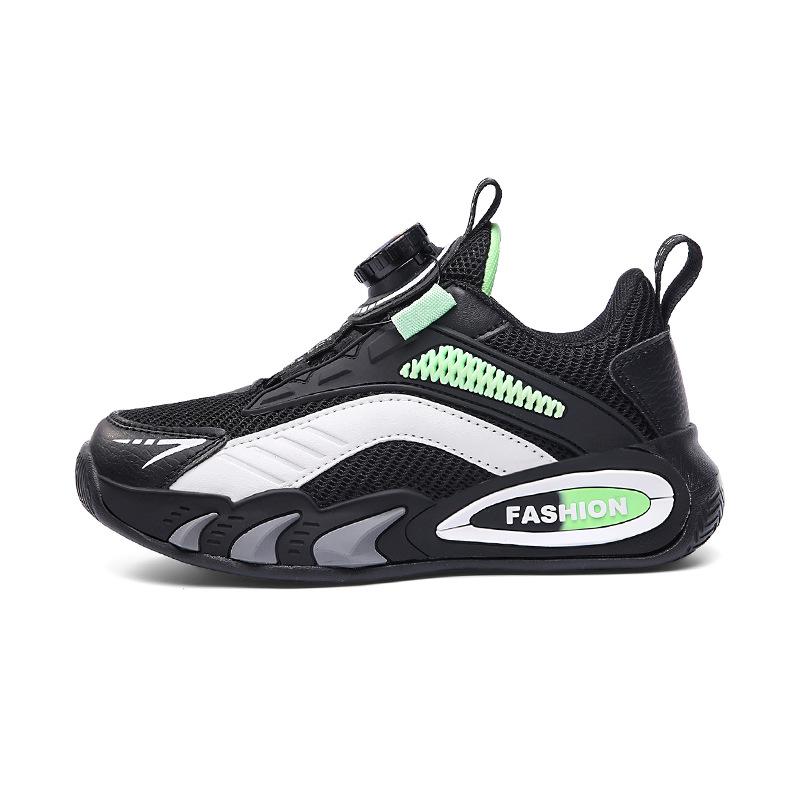 Classmates Boys 2025 Summer Hollow Single Mesh Breathable Middle and Older Boys Sports Shoes Elementary School Soft-soled Running Shoes