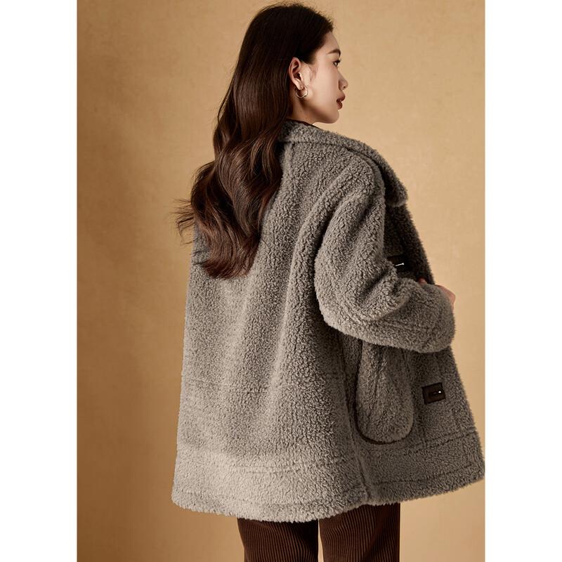 Meilanni Retro Reversible Faux Lamb Wool Coat