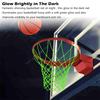 20 Inch Glow In The Dark Basketball Net Nylon Outdoor Luminous Basketball Net Basketball Net Replacements Fits Standard Hoop Net