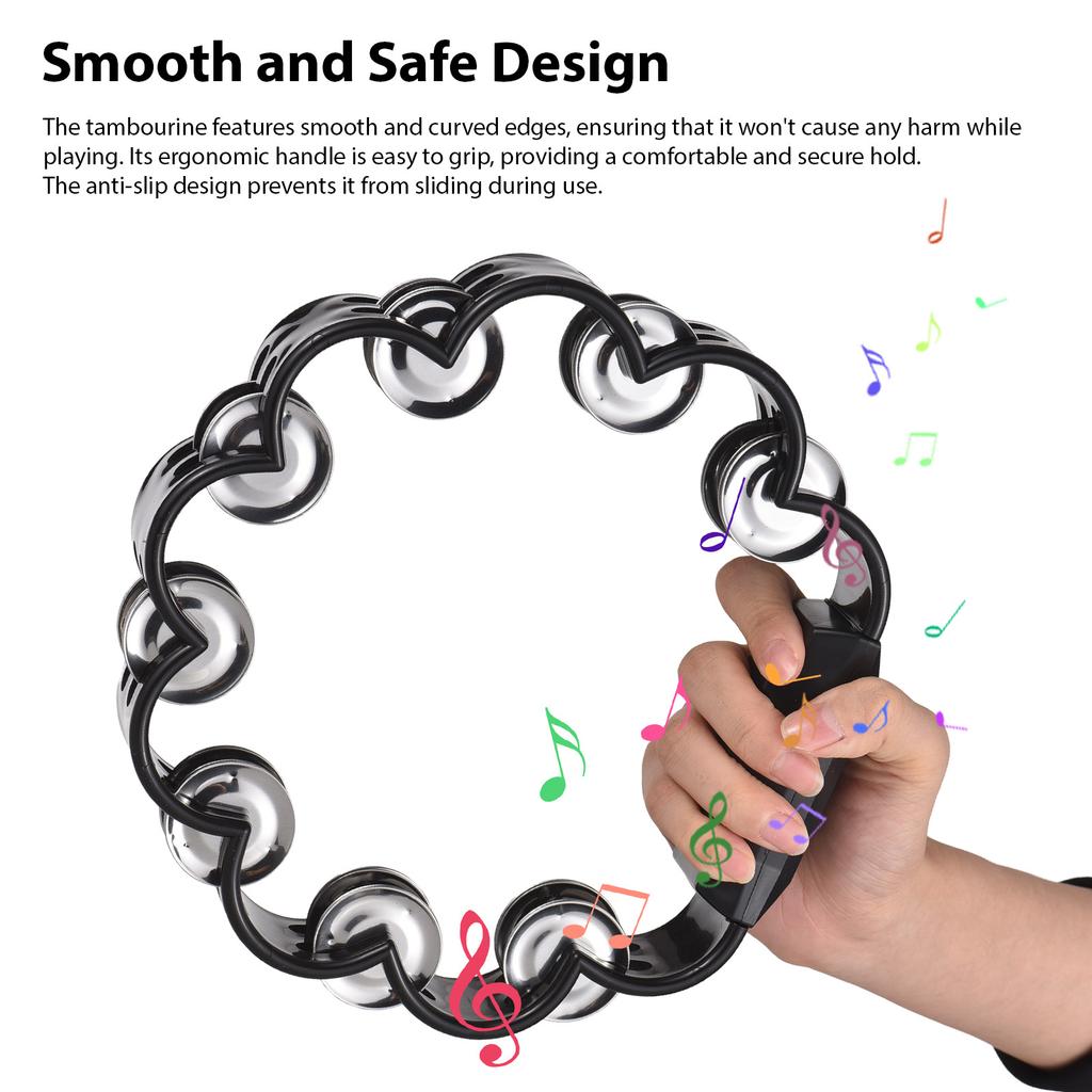 Schellenkranz für Erwachsene Angenehmer Klingelton Handgekurbelte Glocke Läutet Metallglockenton Perkussionsinstrumente Heimschule