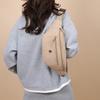 Solid Color Women's Chest Bag Nylon Lightweight Shoulder Crossbody Bag Outdoor Sports Cycling Mobile Phone Waist Bag