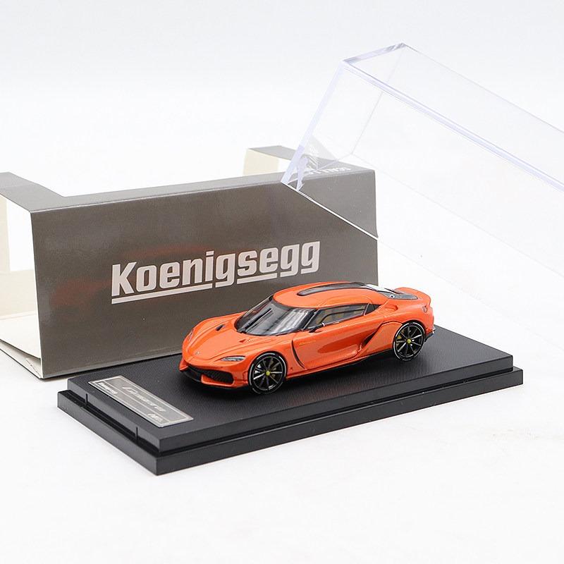 BSC 1:64 Jesko Simulation Die Casting Alloy Car Model Collection Boy Toy Desktop Ornament Birthday Gift