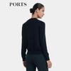 PORTS Women's Cashmere High-Collar Knit Pullover