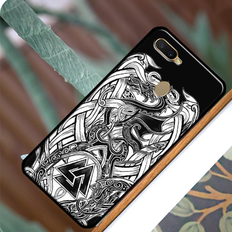 

Чехол Viking Nordic Runes Vegvisir для OPPO A74 A54 A94, чехол для OPPO A31 A53 A53S A5 A9 2020 A5S A15 A83 A91 A52 A72 OPPO A3S