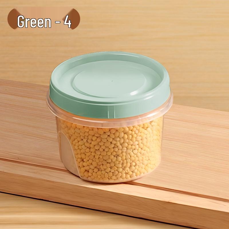 Microwave-Safe Airtight Bento Box: Small Round High-Temperature Resistant Fruit Storage Container with Lid for Refrigerators.