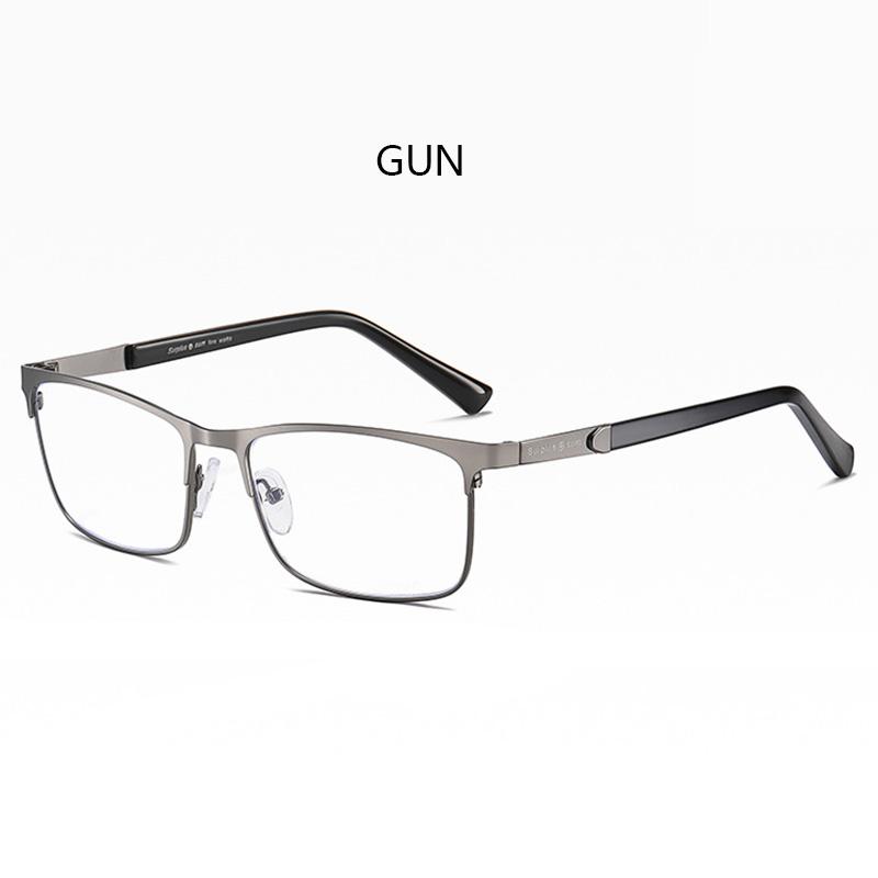 

RBENN Новые очки для чтения с защитой от синего света для мужчин, металлическая оправа, для бизнеса, для чтения с помощью компьютера +1,00 +1,50 +2,00 +2,50 +125