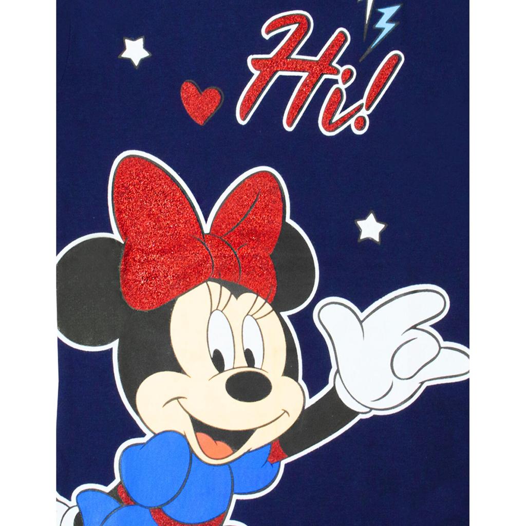 Minnie Mouse Glitzerndes T-Shirt für Mädchen