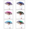 Foldable Outdoor Umbrella Hat Women Men Fishing Headwear Sun Cap Camping Fishing Headwear Cap Beach Head Hats