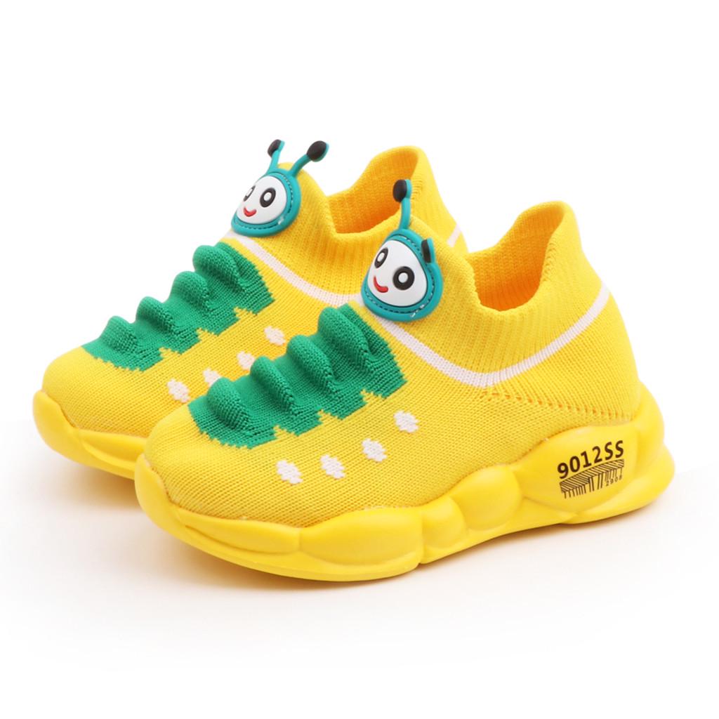 

Baby Running Sneakers Unisex Girls Boys Sport Stretch Mesh Shoes Cartoon Infant Kids Fashion Comfort tenis infantil menino 22