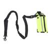 Dog Leash with   Pouch Waist Leash for Dog Walking Training Running Elastic Rope Waist Bag Reflective