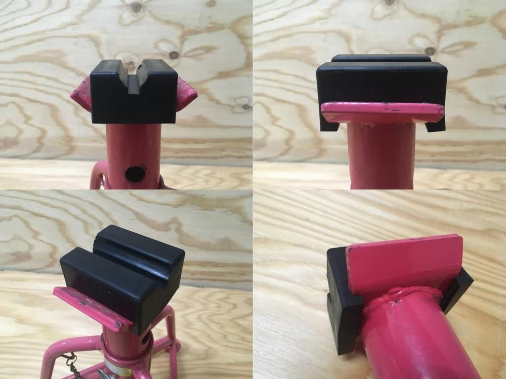 EK-70 Gummipuffer für Wagenheber-Ständer, Verbesserte Haltbarkeit, Stabile Wagenheber, EM-124, Gummipuffer, Gummiunterlage (2 Stücke)