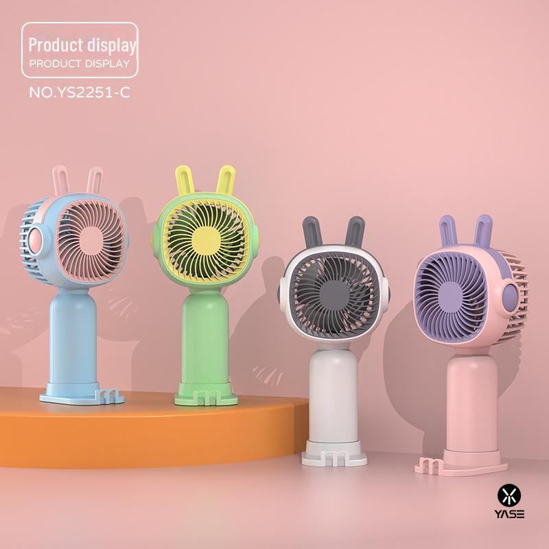 New Flower Mini Portable USB Handheld Fan - Summer Fresh and Compact Electric Fan