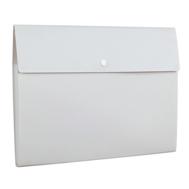 Custom With Logo Style With Pocket Scrapbooking Household for Letter Size Documents Embodsing Organ Clip Folders (White,a4,a5,b4,b5,fc,customized)