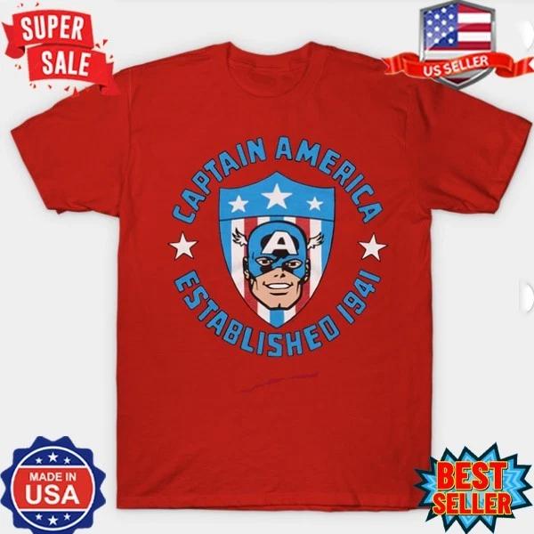 Captain America Established 1941 T-shirt S
