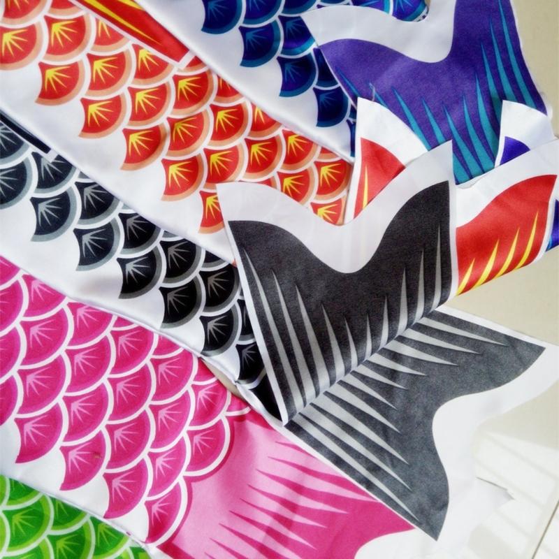 Japanese Carp Windsocks Streamers Fish Flag Kites Cartoon Fish Colorful Windsocks Carp Wind Sock Flag Koinobori Gift