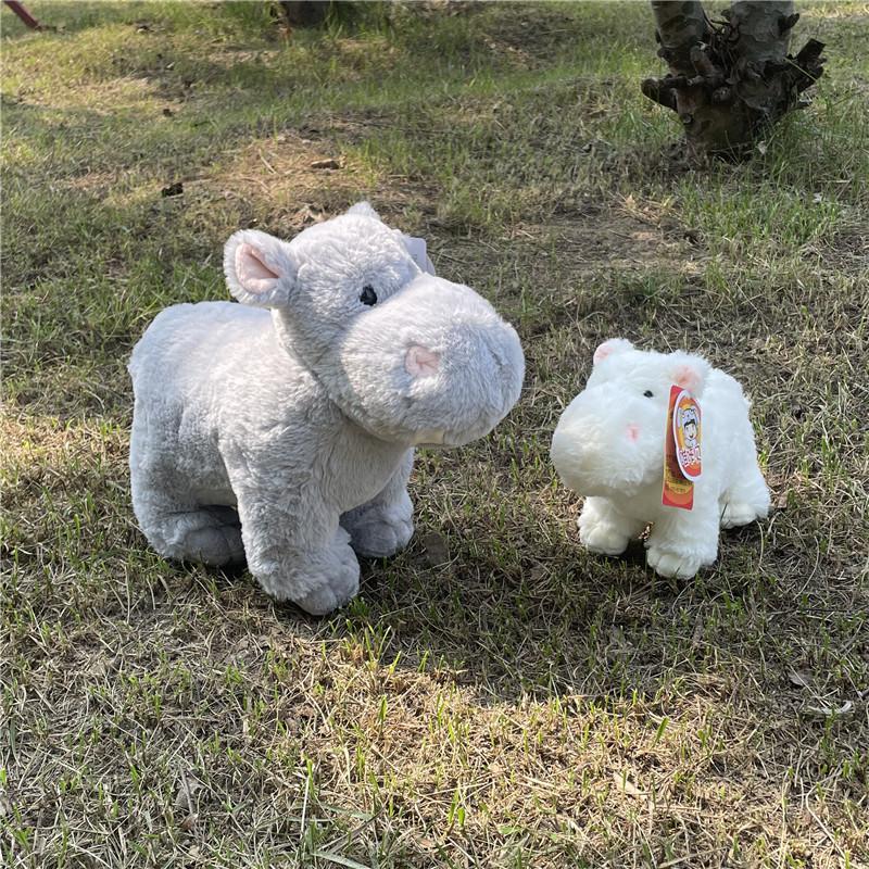 Cute Hippo Animal Plush Doll Toy Healing Cute Gift Companionship Soothing Girlfriend Gifts For Girls